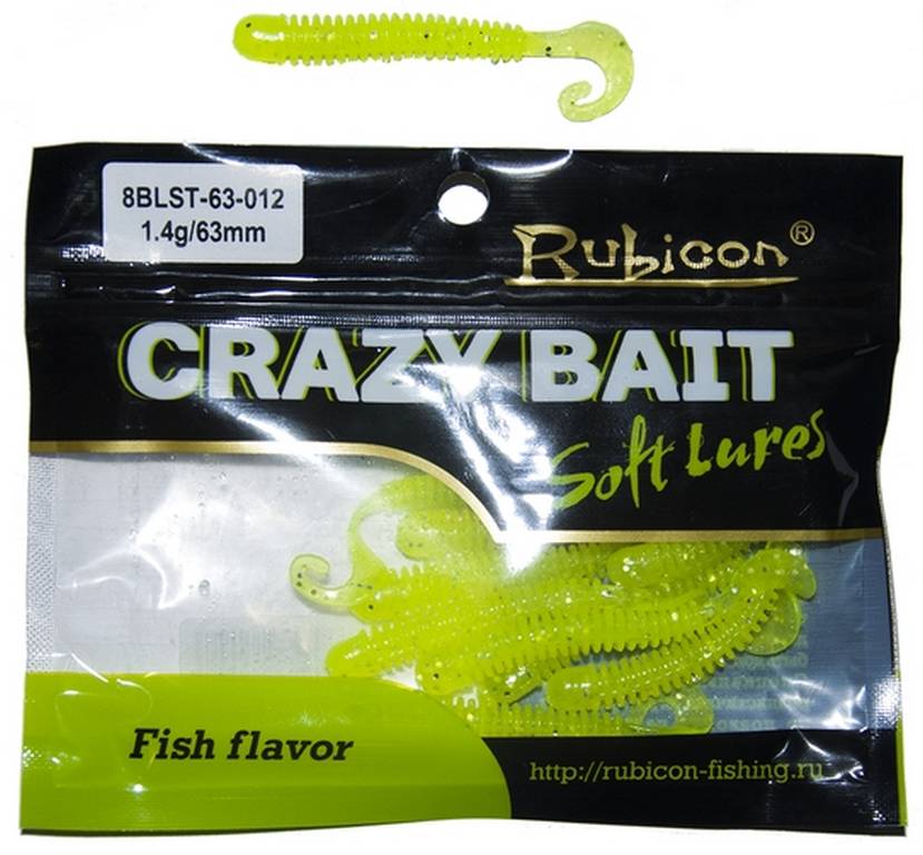 Силиконовые приманки крейзи. Силиконовая приманка Rubicon Crazy Bait Blst 001. Силиконовая приманка Rubicon Crazy Bait Blst. Упаковка для силиконовых приманок.