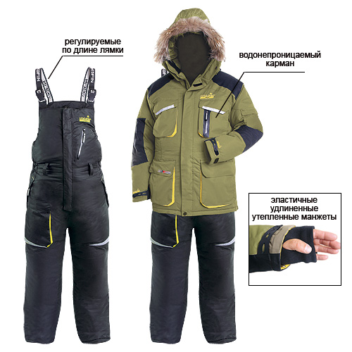 Купить Зимний пуховой костюм для снегохода и зимней рыбалки Norfin Titan понизкой цене в интернет-магазине - eduvpohod.ru